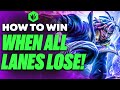 How To Win When ALL Lanes Are LOSING! | Jungle Guide - League of Legends