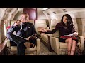 Billionaire Attracts A Married Woman On His Private Plane