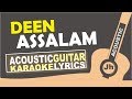Nisa Sabyan - Deen Assalam (Karaoke Acoustic Cover) I Jhacoustic