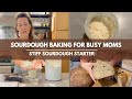 Sourdough Baking for the Busy Mom | Stiff Sourdough Starter