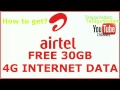 Airtel 30GB free data| Airtel post-paid users can get 30GB free 4G data