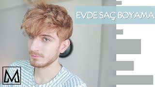 Buzul Sarısı │ Erkek Saç Boyama #YeniBen