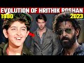 Evolution of Hrithik Roshan (1980-2024) • From "Kaho Na Pyar Hai" to "Krrish 4" | Most Handsome Man