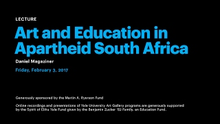 Art and Education in Apartheid South Africa