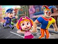 Don't Talk To Strangers 😱 | Call the Police 👶🏻📞👮 | NEW ✨ Nursery Rhymes For Kids