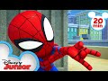 Top 5 Marvel’s Spidey and his Amazing Friends Moments 🕸 | Compilation | @disneyjunior