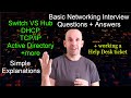 Answering Basic Networking Interview Questions, + a Help Desk Ticket