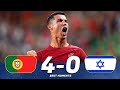 ISRAEL DID NOT STAND A CHANCE AGAINST CRISTIANO RONALDO IN THIS SPECTACULAR MATCH