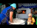 Russian Old Bakery in Old Believers Village. Altai. Russia