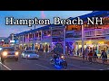 Hampton Beach Summer Nightlife Hampton New Hampshire New England