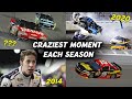 NASCAR - Craziest Moment From Each Season (2010-2020)