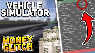 Insane Vehicle Simulator Money Glitch Roblox Vehicle Simulator
