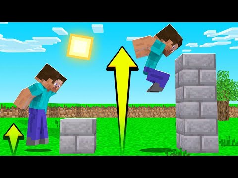 EVERY JUMP JUMP HIGHER In Minecraft impossible 