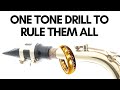 The ULTIMATE 5 Mins-A-Day Overtone Exercise for a FAT SAX SOUND