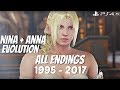 Download TEKKEN SERIES - All Nina + Anna Williams Ending Movies 1995 - 2017 (1080p 60fps) mp4 3gp mp3 videos - waplic