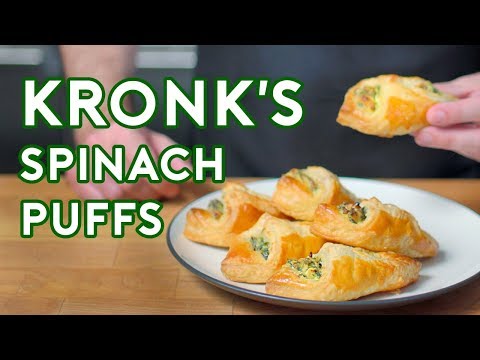 Binging with Babish Spinach Puffs from The Emperor s New Groove