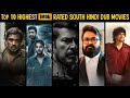 Top 10 Highest Rated South Indian Hindi Dubbed Movies on IMDb 2023 | Movieshot