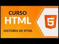 CURSO de HTML5 desde CERO 2021 - #5 - Historia de HTML