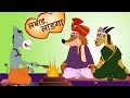 Labad Landga Dhong लबाड लांडग ढोंग करतंय  | Makdacha Davakhana | JingleToons Famous Marathi Songs