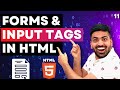 HTML Course Beginner to Advance | Forms & Input Tag in HTML | Web Development Course Lecture 11