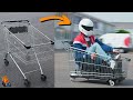 I've made a drift Cart from a shopping cart.