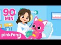 🏥❌ No More "OUCH" with Dr. Hero! | Healthy Habit Song Compilation | Pinkfong Kids Songs