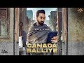 CANADA BALLIYE : Arsh Deol (Official Video) Sycostyle | Maninder Farmer | RMG