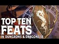 Our Top Ten Feats in Dungeons and Dragons 5e