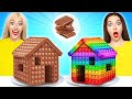 Real Food vs Chocolate Food Challenge  Funny Moments by Multi DO Fun Challenge