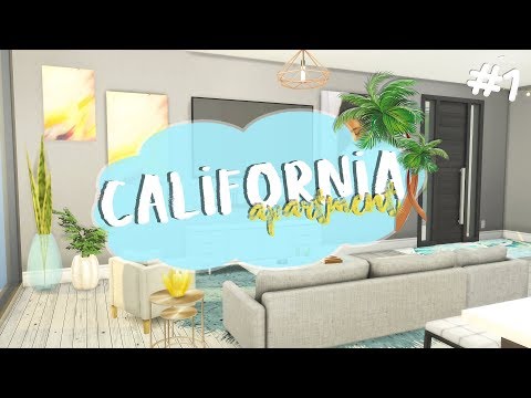 Cali Apartment 🌴✨ Color My Apartment 1 ✧ The Sims 4 Decor Build