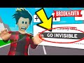 How To Be Invisible in Roblox Brookhaven!