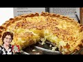 Old Fashioned Coconut Custard Pie - Classic Buttermilk Recipe - How to Cook Tutorial