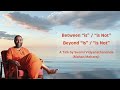 Between Is / Is Not - Beyond Is / Is Not | Swami Vidyanathananda