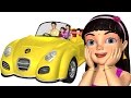 Wheels on the Car | Driving in My Car | 3D Baby Songs & Nursery Rhymes for Children