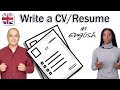 Write a CV for an English-Speaking Job - Tips to Write a Great Resume