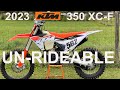 2023 KTM 350XCF HONEST THOUGHTS | FIRST NEW DIRTBIKE IN 12 YEARS