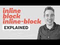 Block, Inline, and Inline-Block explained | CSS Tutorial