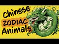 Chinese Zodiac Animals 🐉 Happy Lunar New Year! 2024 YEAR OF THE DRAGON