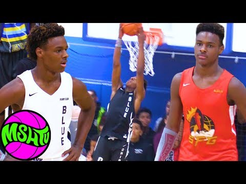 Bronny James DUNKS ALL OVER MIAMI at 2019 Balling on the Beach