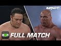 Kurt Angle vs Samoa Joe: FULL MATCH (TNA Genesis 2006) | IMPACT Wrestling Full Matches
