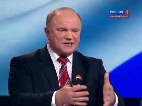 Дебаты Зюга� ов Пути� 27.02.2012