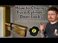 How to Change a Euro Cylinder Door Lock and How to Avoid Lock Snapping!