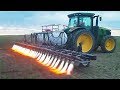 I have never seen such a soil tillage. AMAZING AGRICULTURAL MACHINES