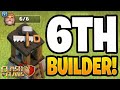 how to get 6 builder 🤔 | clash of clans