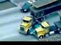 Truckers stop pursuit
