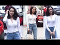 Shraddha Kapoor Stunning Look In White At T-Series Office