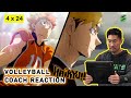 Volleyball Coach Reacts to HAIKYUU S4 E24 - Let's Take It Easy