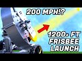 We Built the World's Fastest Frisbee Launcher (Regulation Size)