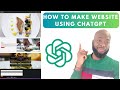 How to Make Website Using ChatGPT (No Coding)
