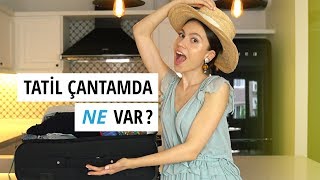 Tatil Çantamda Ne Var? Tüylerimden Nasıl Kurtuluyorum?